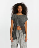 Women's T-shirt with a Front Slit
