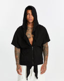 Men's Zip-Up Cardigan with Side Pockets