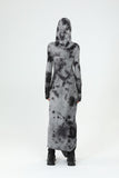 Hooded Asymmetric Dress