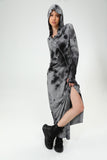 Hooded Asymmetric Dress
