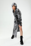 Hooded Asymmetric Dress