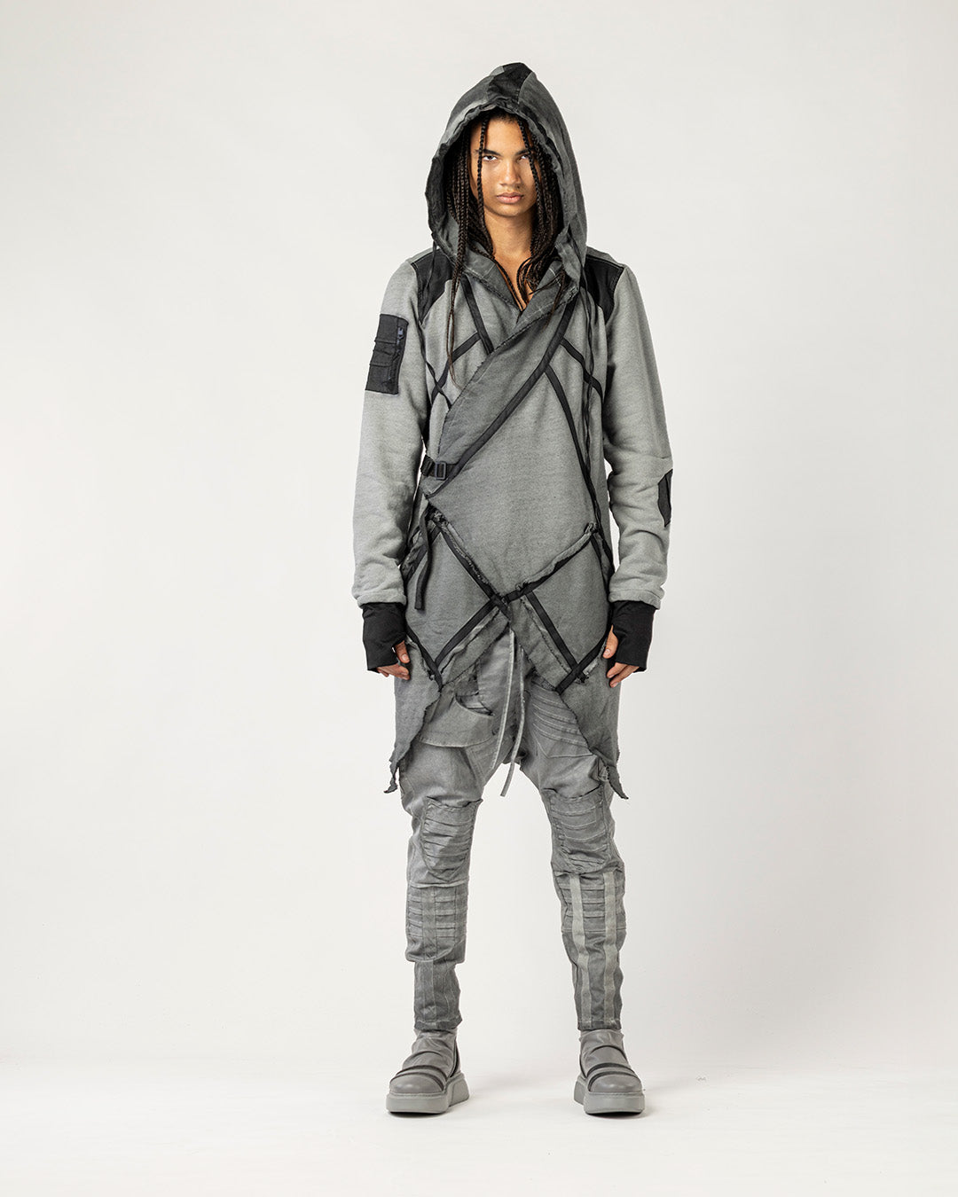 Men's Asymmetric Cardigan