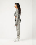 Women's Sweatshirt with Raw Seams