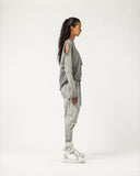 Women's Sweatshirt with Raw Seams