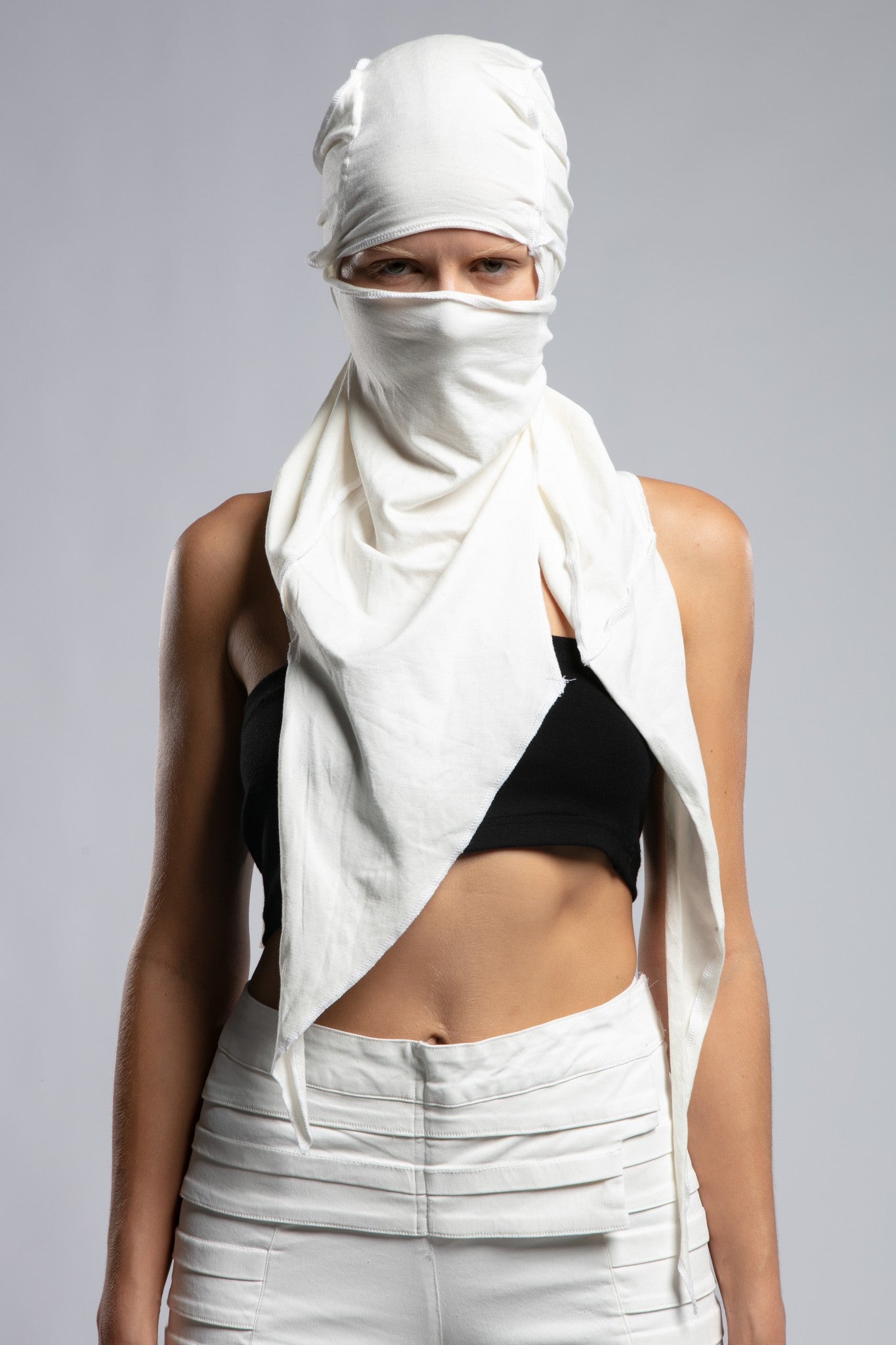 Masked Bonnet without Linen Unisex Hood