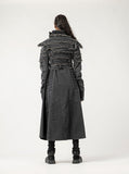 Multi-Panel Long Women's Jacket