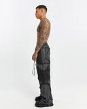 Garnished Wide Leg Men's Trousers