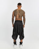 Men’s Capri Pants with Side Stripes