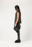 Men's Multi Panel V neck Vest