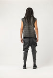 Men's Multi Panel V neck Vest