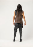 Men's Multi Panel V neck Vest