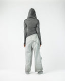 Women's Wide Leg Pants with Front Pleats