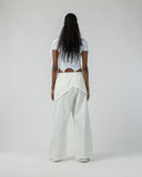 Women's Wide Leg Pants with Front Pleats
