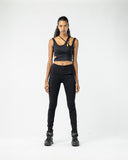 Women's Leggings with Pintuck Details