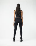 Women's Leggings with Pintuck Details