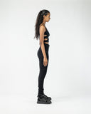 Women's Leggings with Pintuck Details