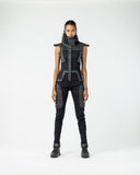 Sleeveless Women's Jumpsuit with Large Pockets