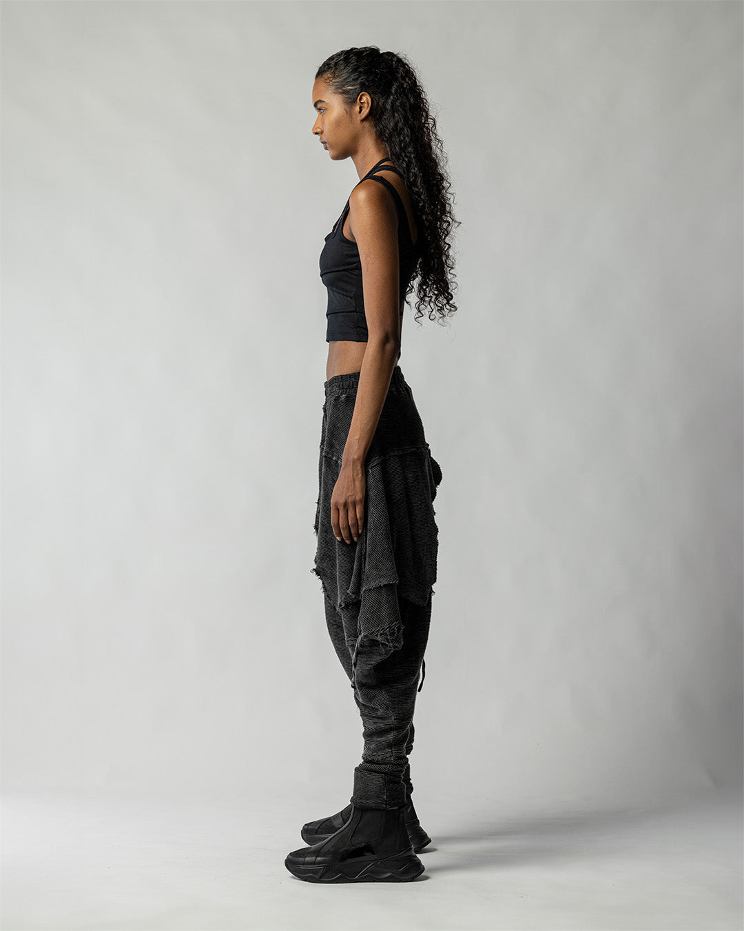 Drop Crotch Multi Piece Women's Pants