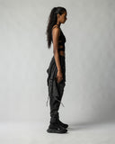 Drop Crotch Multi Piece Women's Pants