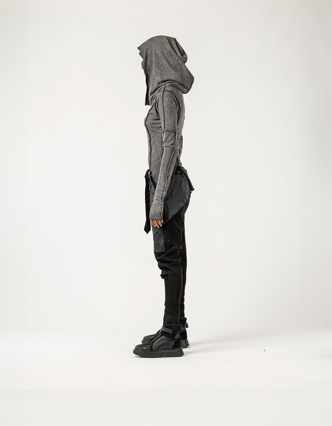 Women's Sweatshirt with Side Slits