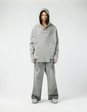 Men's Hooded Sweatshirt with Side Pockets