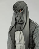 Men's Cropped Hoodie Cardigan