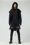 Double Layered Hooded Men's Sweatshirt