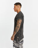 Men's One-Side Slit T-shirt