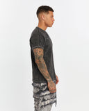 Men's One-Side Slit T-shirt