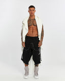 Single-Piece Sleeveless Men's Cardigan
