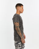 Multi-Panel V-neck T-shirt