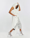 Women's Sleeveless Long Cardigan