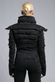 Women's Exposed Seam Ribbed Jacket
