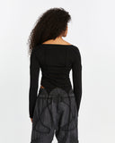 Women's Multi-Panel Long-Sleeve T-shirt