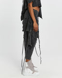 Women's Multi-Panel Pants with Piped Sides