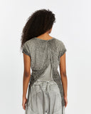 Women's T-shirt with a Front Slit