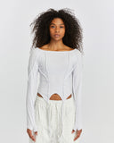 Women's Multi-Panel Long-Sleeve T-shirt