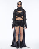 Women's Cape-Detail Jacket