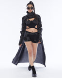 Women's Cape-Detail Jacket