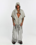 Men's Zip-Up Cardigan with Side Pockets