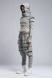 Women's Ribbed Sweatshirt