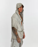 Men's Zip-Up Cardigan with Side Pockets