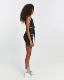 Women's Shorts with Contrast Trim