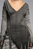 Women's Asymmetric Cut Sweatshirt