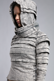 Women's Ribbed Sweatshirt