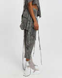 Women's Multi-Panel Pants with Piped Sides