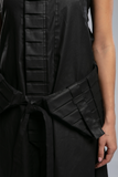 Women's Long Vest with Side Pockets