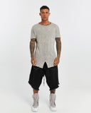 Men's Front Slit T-shirt