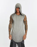 Hooded Men's Tank-Top