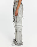 Women's Wide-Leg Pants with Pleated Pockets